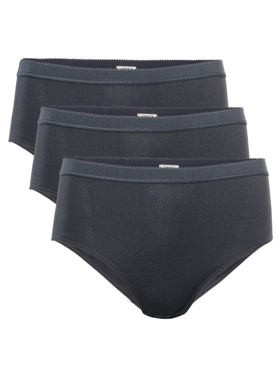 lot de 3 slips femme noirs