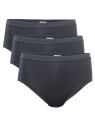 lot de 3 slips femme noirs