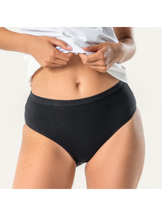 lot de 3 slips femme noirs