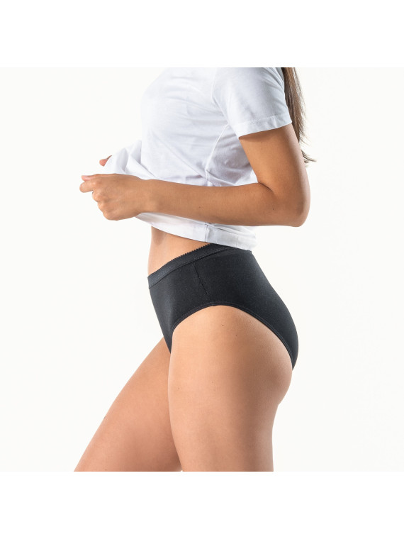 lot de 3 slips femme noirs