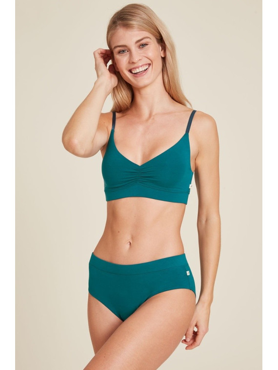 brassière bleu bermudes