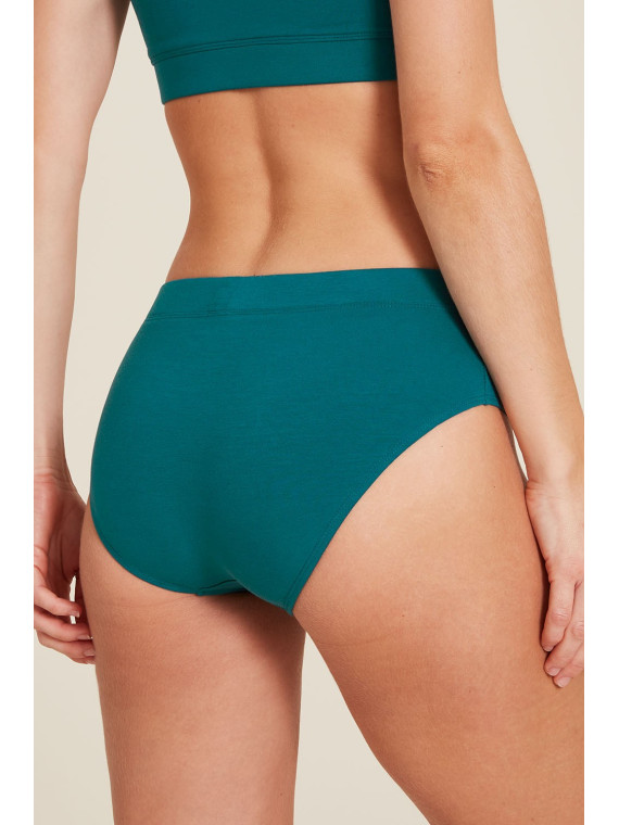 culotte femme bleu élastique large
