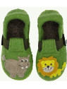 Chaussons pour Enfant en Pure Laine, Motifs Jungle - Nanga
