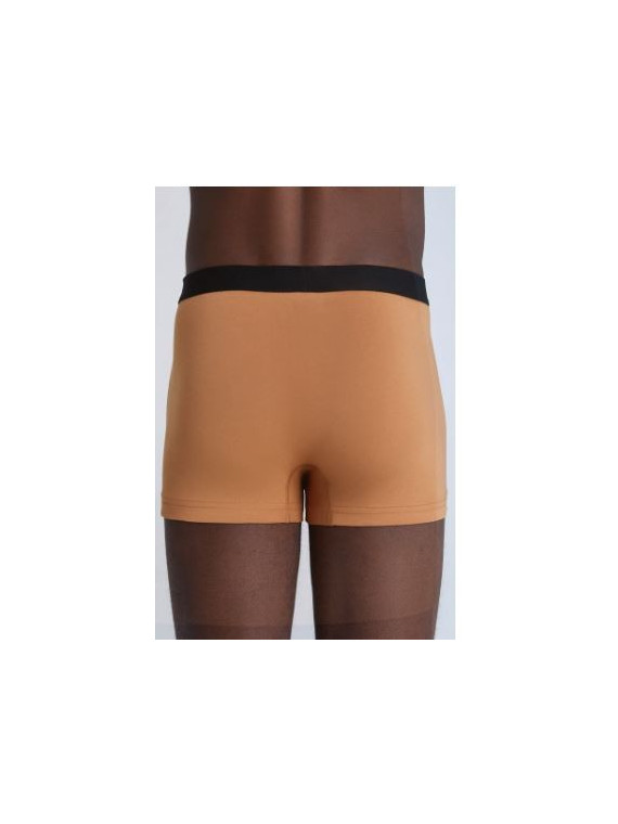 boxer homme coton bio albero natur ocre