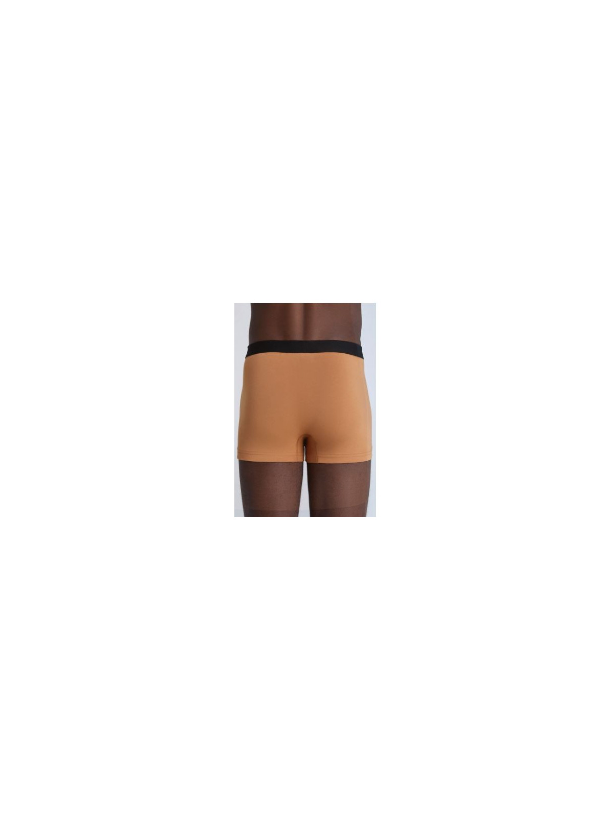 boxer homme coton bio albero natur ocre