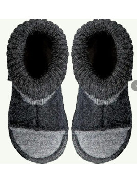 Chaussons montants laine Nanga