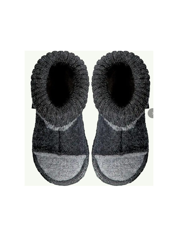 Chaussons montants laine Nanga