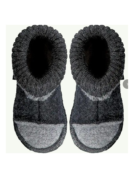 Chaussons montants laine Nanga