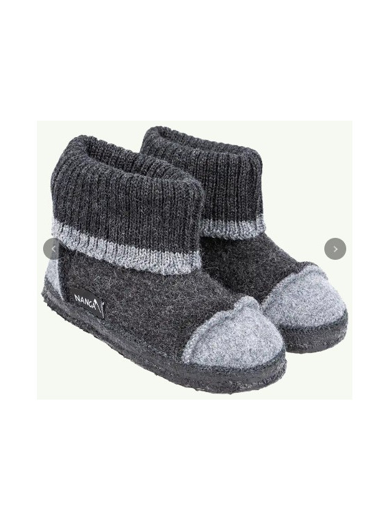 Chaussons montants laine Nanga