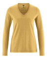 Top col V chanvre & coton bio