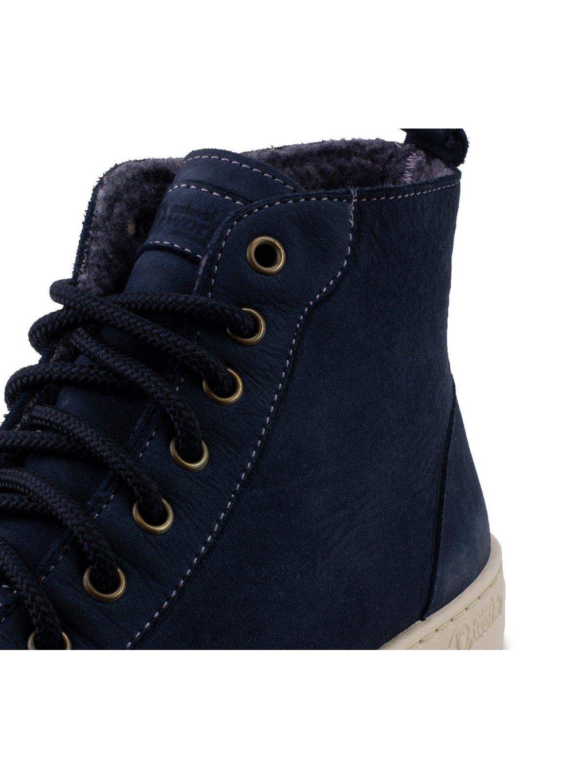 Chaussures Ecologiques En Cuir Doublées Laine - Naturalworld