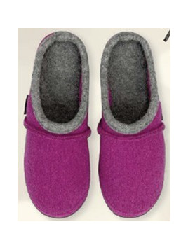 Chaussons en Feutre de Laine Pour Adultes -  Nanga