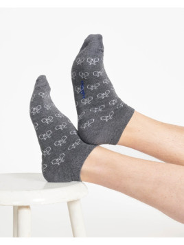 Socquettes pour Homme en Viscose de Bambou et Coton Bio- Thought