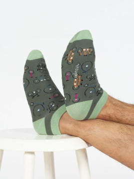 Socquettes pour Homme en Viscose de Bambou et Coton Bio- Thought