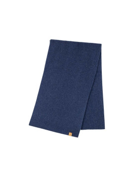 écharpe en laine bleu roi