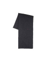 écharpe en laine anthracite