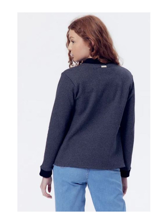 veste grise 2 poches