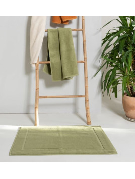Tapis de bain 100% coton bio 70x50cm Living Crafts Tapis de bain en...