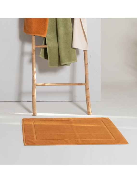 Tapis de bain 100% coton bio 70x50cm Living Crafts Tapis de bain en...