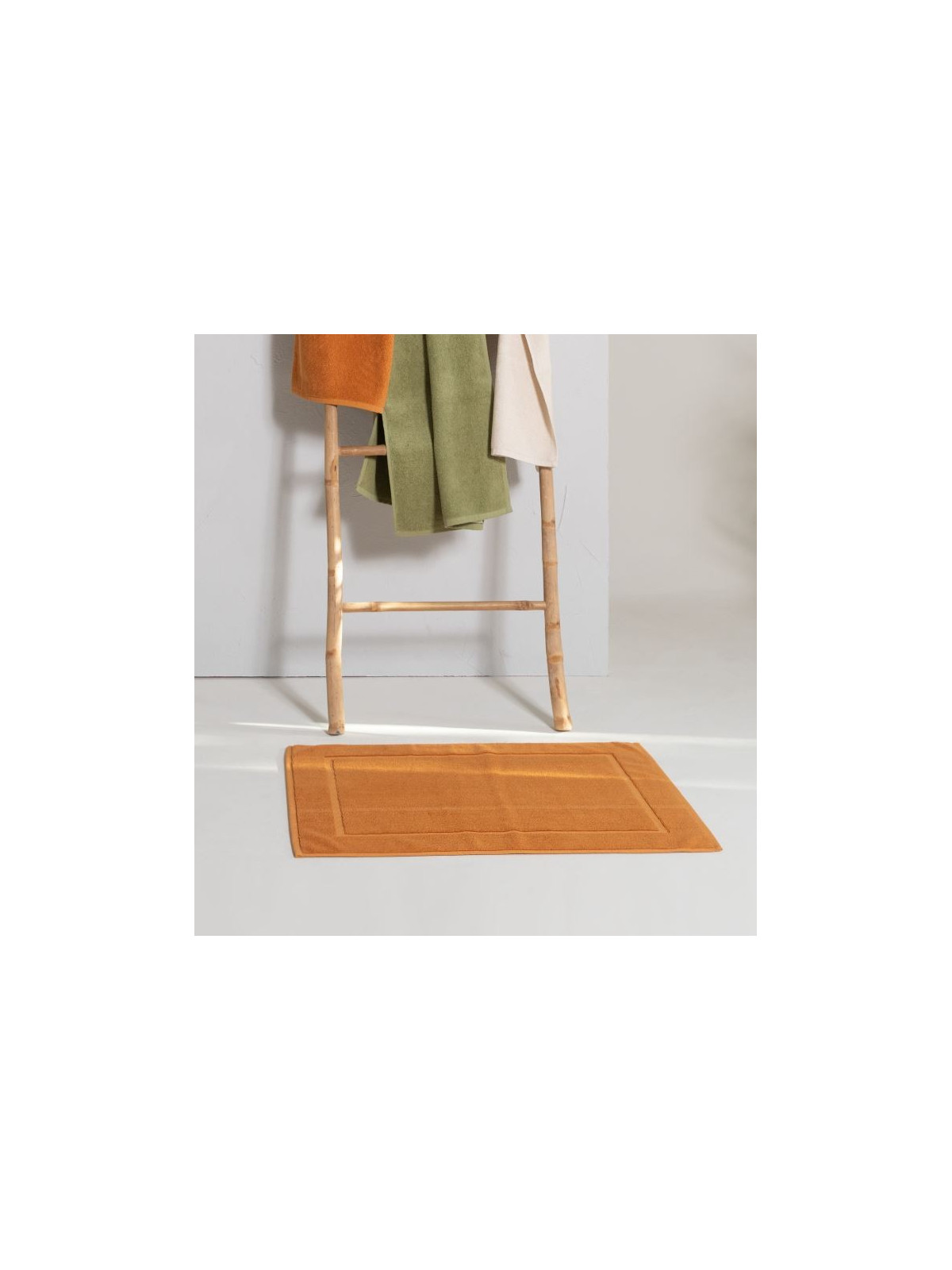 Tapis de bain 100% coton bio 70x50cm Living Crafts Tapis de bain en...