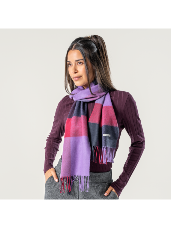 Echarpe Unisexe en 100% Laine Fabriquée en Allemagne -  Living Crafts