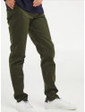 pantalon chino homme vert foncé