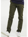 pantalon chino homme vert foncé