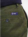 pantalon chino homme vert foncé