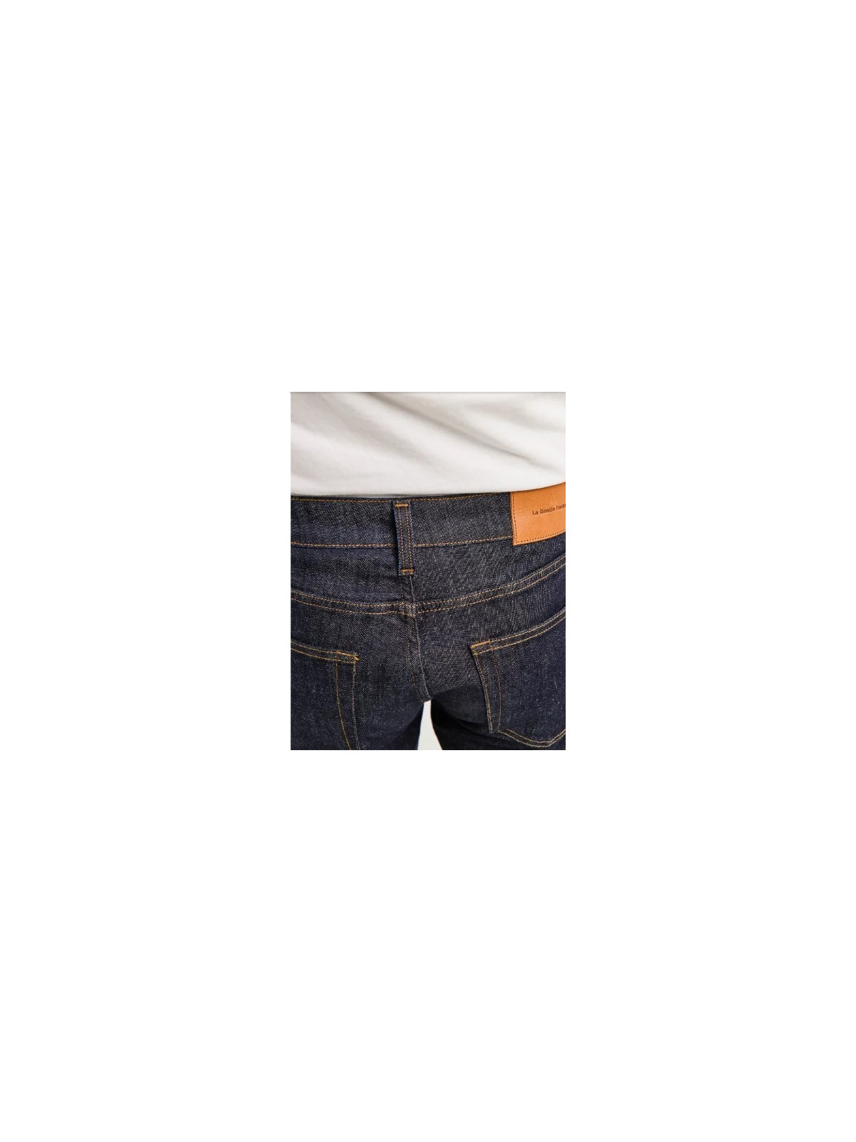jeans homme brut coupe droite