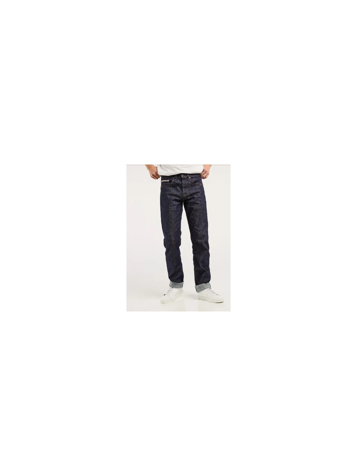 jeans homme brut coupe droite