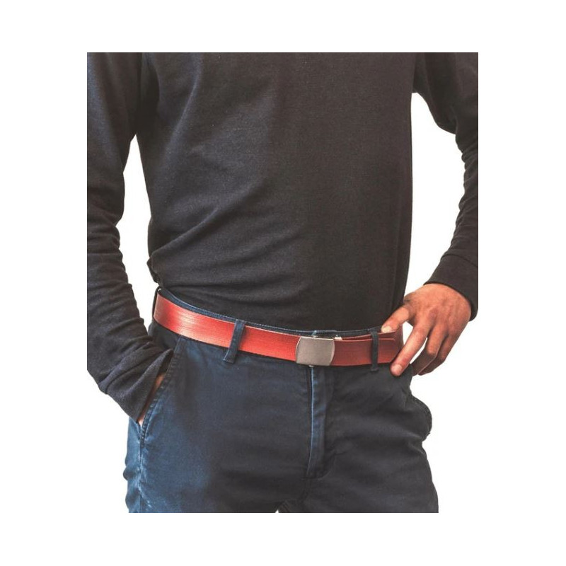 Ceinture Large en Recyclage de Lance incendie - La Vie est Belt