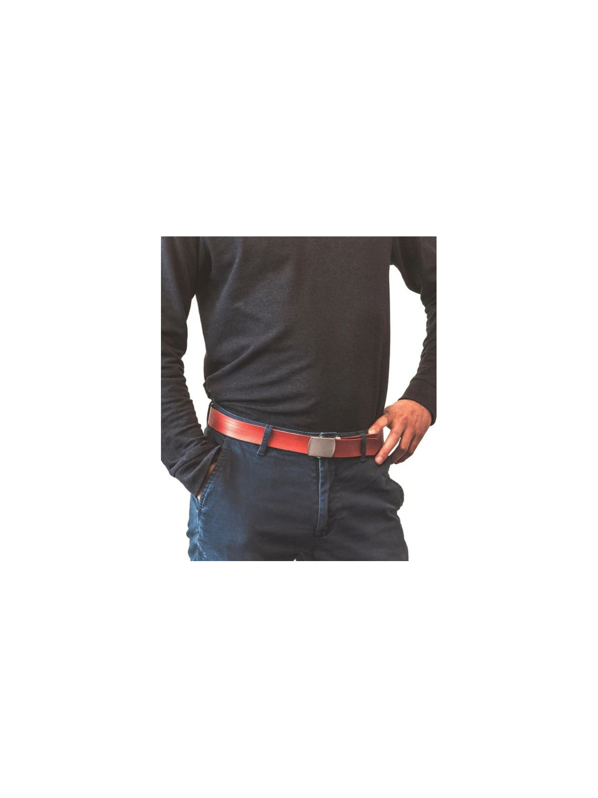 Ceinture Large en Recyclage de Lance incendie - La Vie est Belt