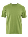tee-shirt vert fougères manches courtes col rond pour homme