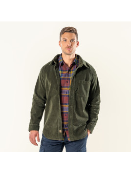 Surchemise en Velours de Coton Bio pour Homme - Livingcrafts