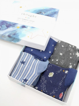 Coffret de Chaussettes pour enfants en Bambou et Coton Bio - Thought