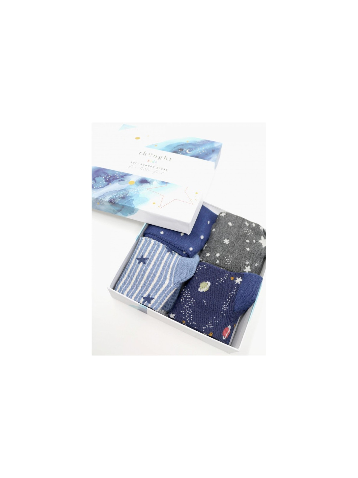 Coffret de Chaussettes pour enfants en Bambou et Coton Bio - Thought