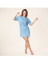 Liquette Chemise de Nuit Mixte 100% Coton Bio Livingcrafts
