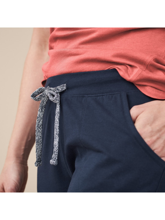 Pantalon de Détente pour Femme en 100% Coton Bio- Livingcrafts