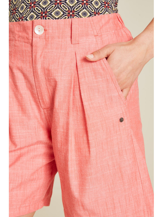 Short en Jeans pour Femme, Coton Bio, Commerce Equitable - Tranquillo