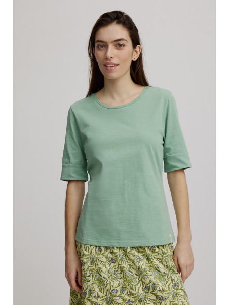 Tee-shirt pour Femme Manches Courtes en Coton Bio - Tranquillo