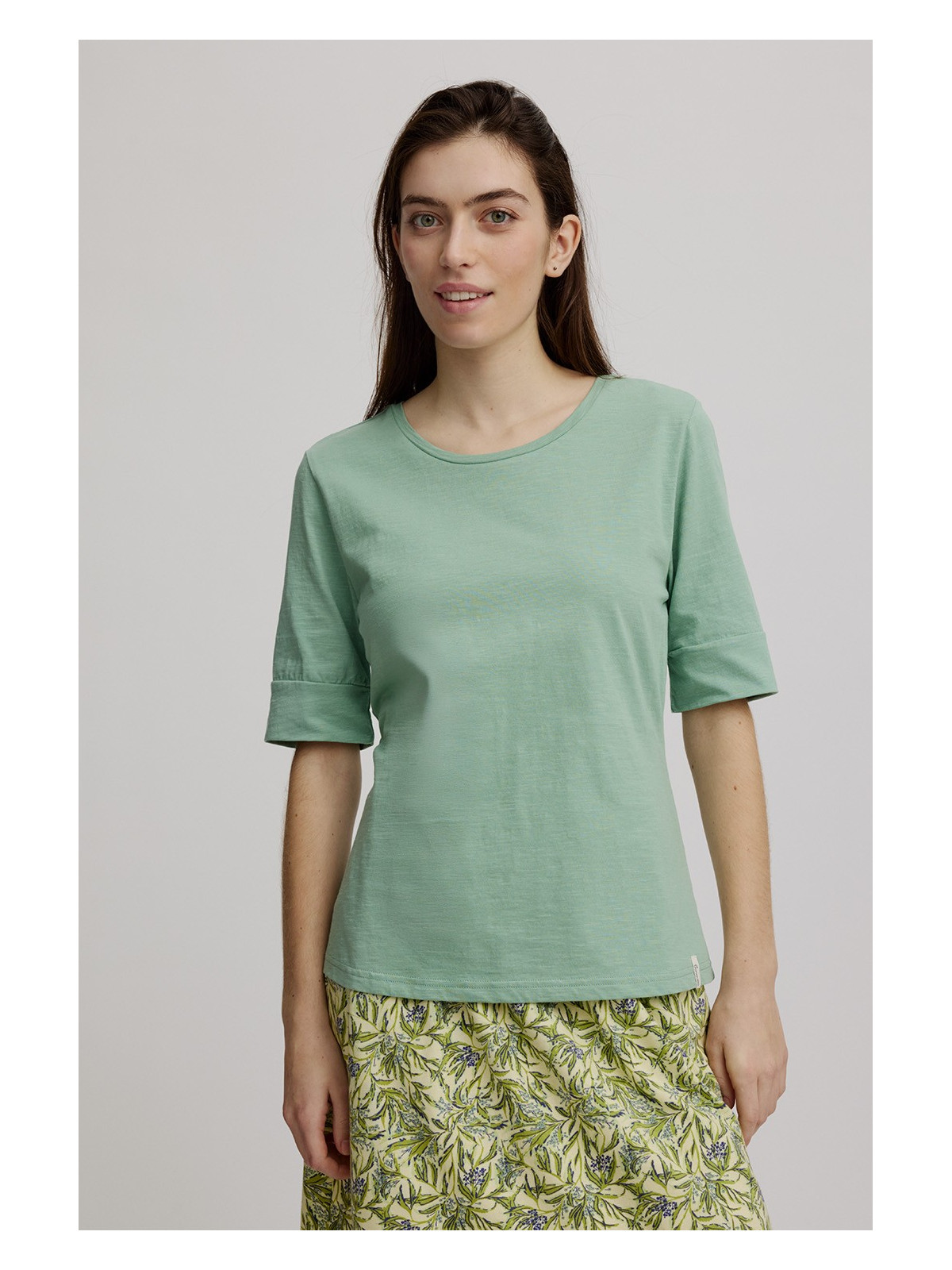 Tee-shirt pour Femme Manches Courtes en Coton Bio - Tranquillo