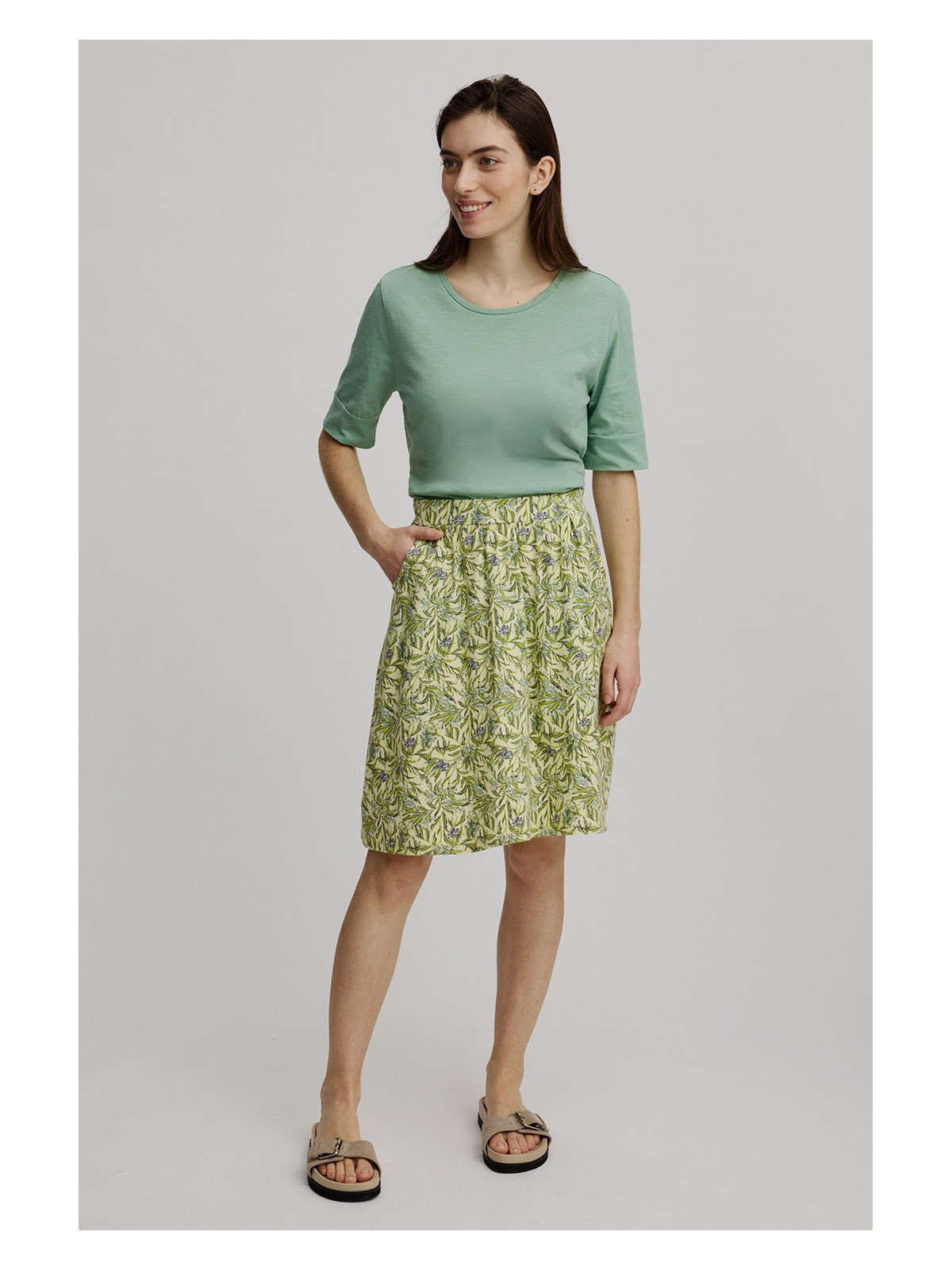 Tee-shirt pour Femme Manches Courtes en Coton Bio - Tranquillo