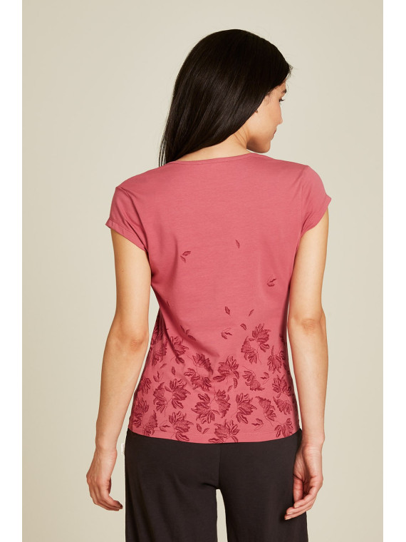 Tee-shirt pour Femme Manches Courtes en Coton Bio - Tranquillo