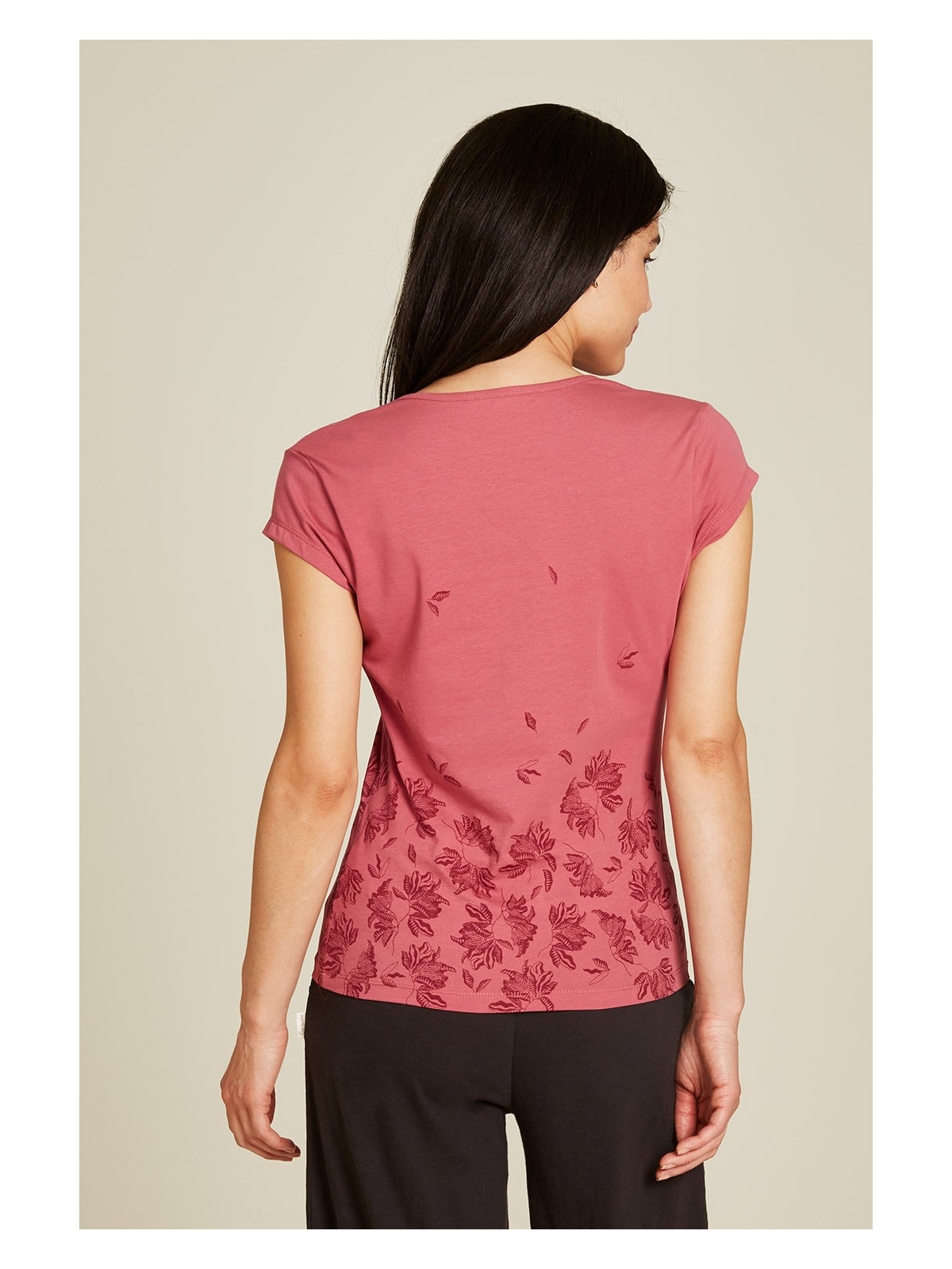 Tee-shirt pour Femme Manches Courtes en Coton Bio - Tranquillo