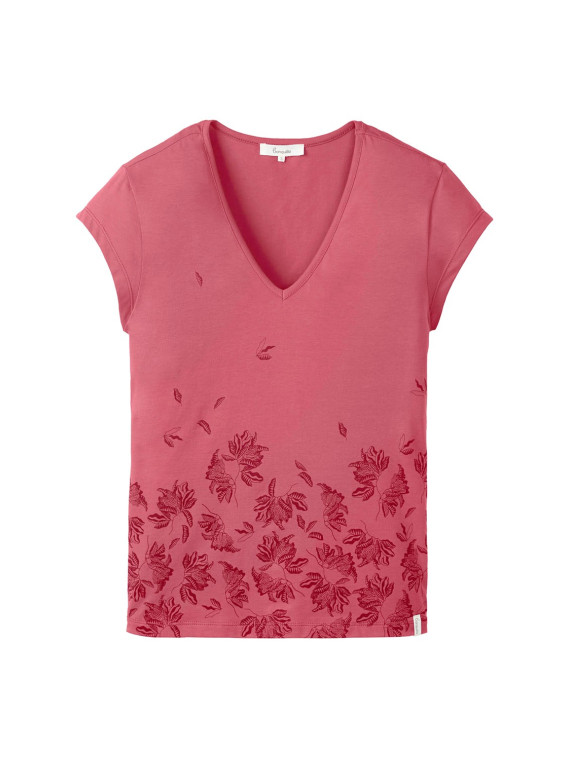 Tee-shirt pour Femme Manches Courtes en Coton Bio - Tranquillo