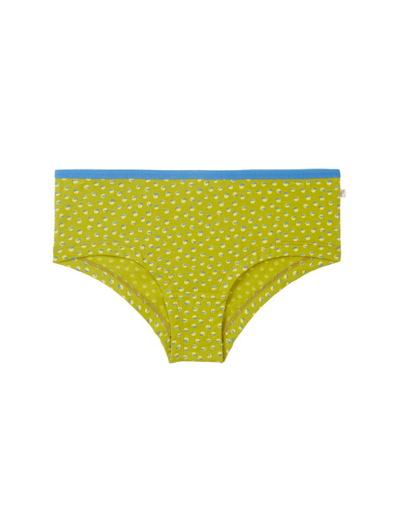 Slip Panty pour Femme en Coton Bio Imprimé Pois - Tranquillo