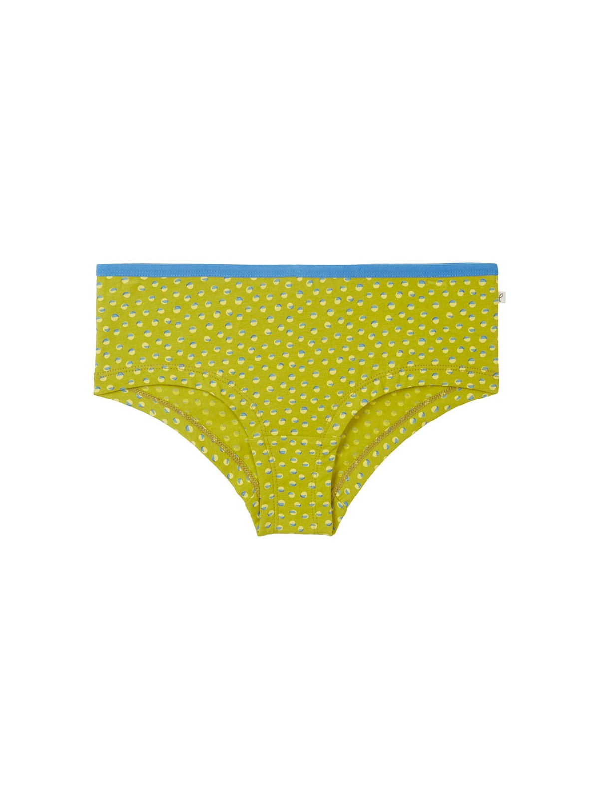 Slip Panty pour Femme en Coton Bio Imprimé Pois - Tranquillo
