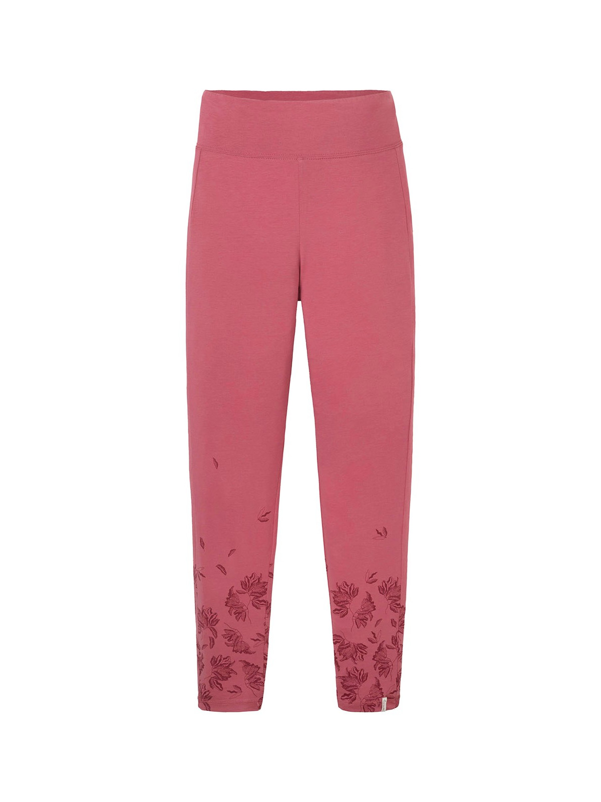 Leggings pour Femme Motif rouges en Coton Bio - Tranquillo