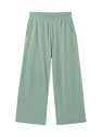 pantalon large vert pâle avec ceinture large
