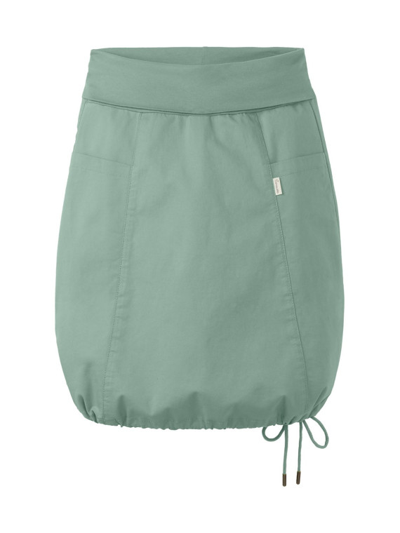 jupe courte forme ballon vert pâle